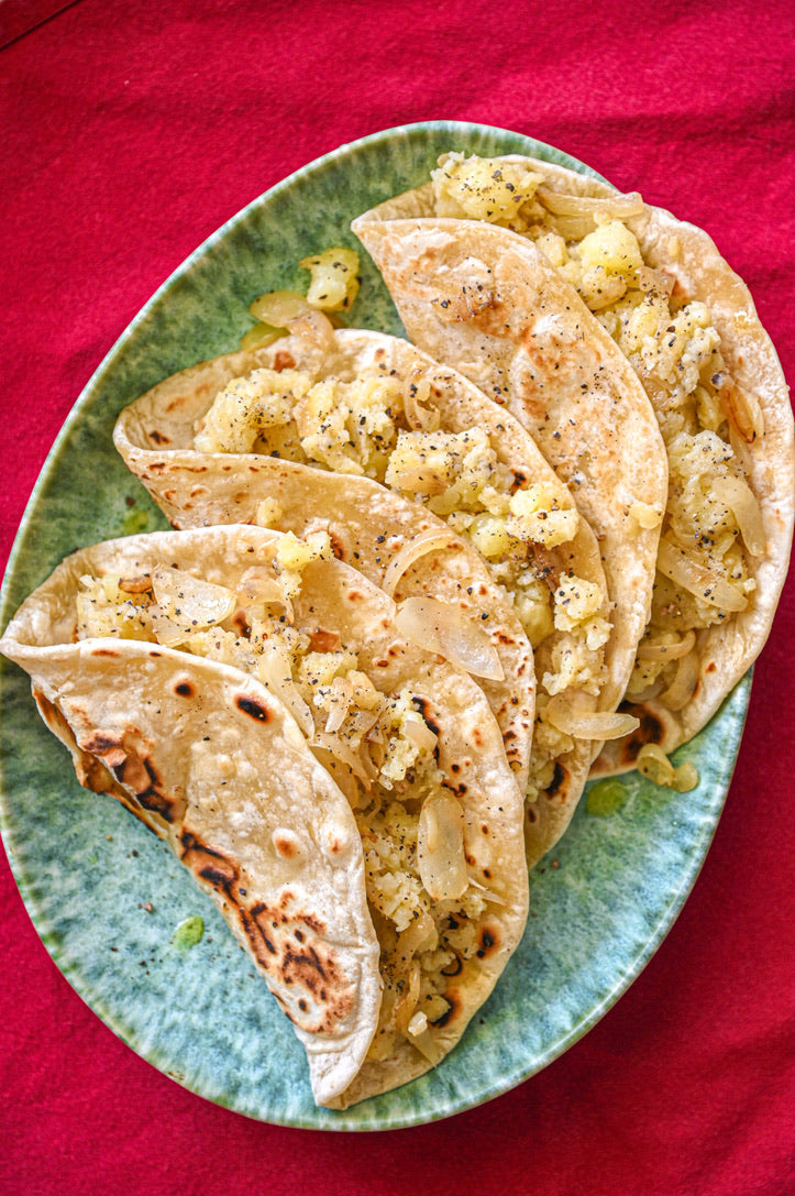 Alissa Timoshkina's Qistibi - Tatar Potato Flatbread – Food of Gods