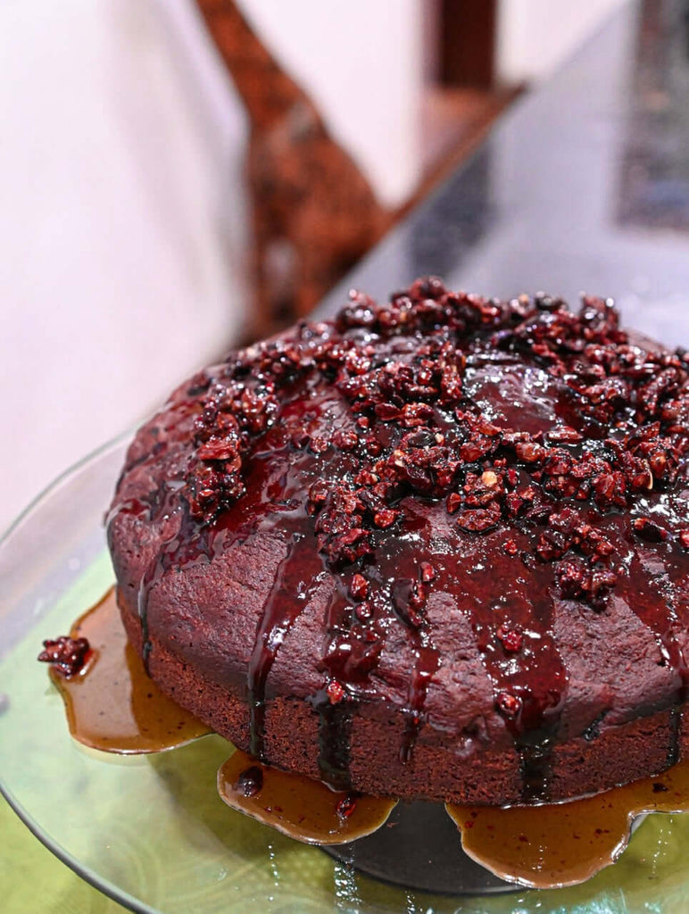 Date & Cranberry Cake With Warm Spices
