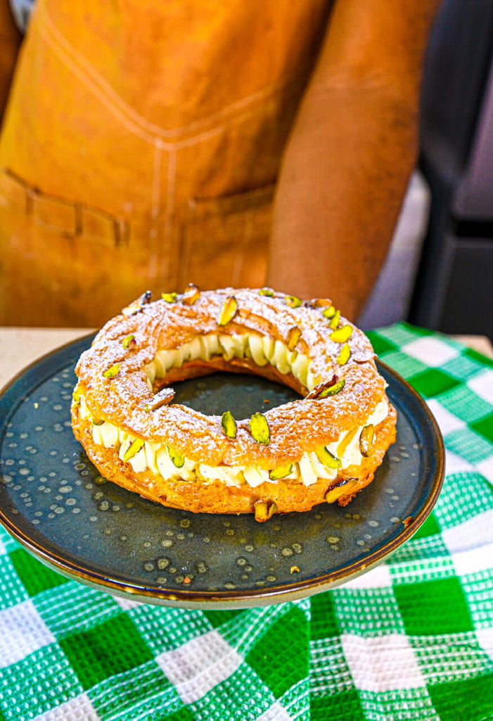 Paris-Brest with Vanilla Bean Mousseline Crème