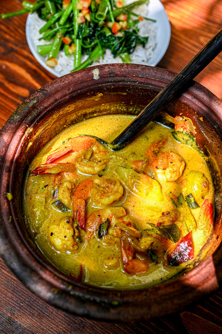 Sri Lankan Cinnamon & Coconut Prawns Curry
