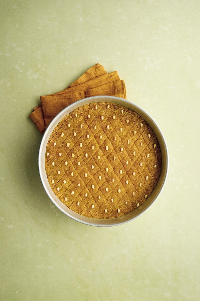 Priya Mani's Semolina and Turmeric Tahini Cake (Sfouf)