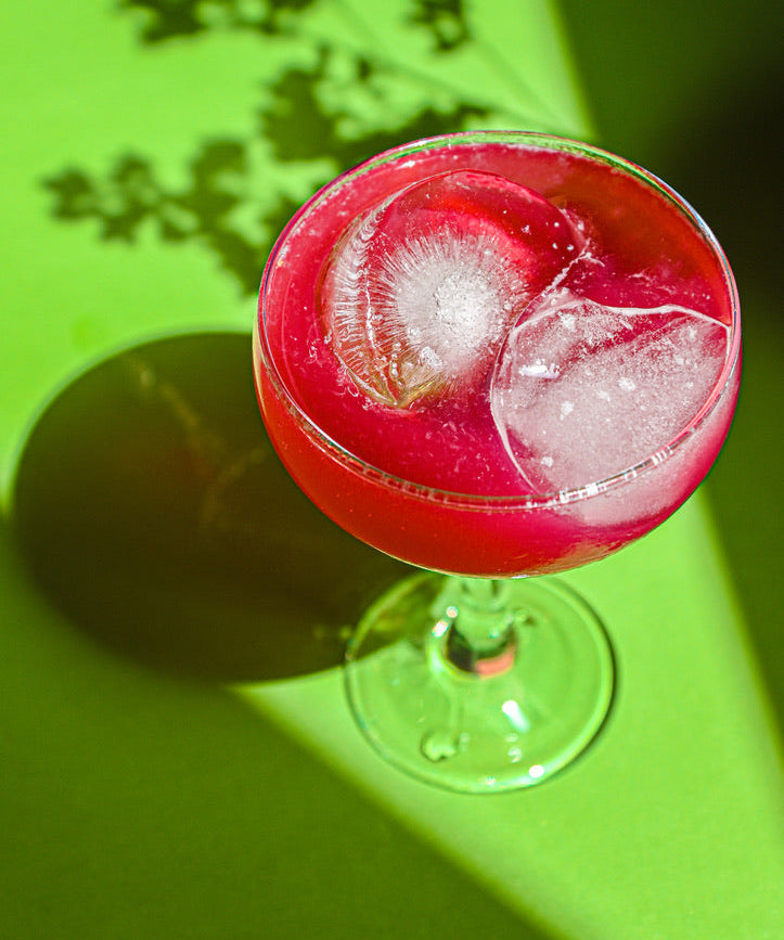 Ternate Cloves Infused Fresh Red Grapes Sharbat