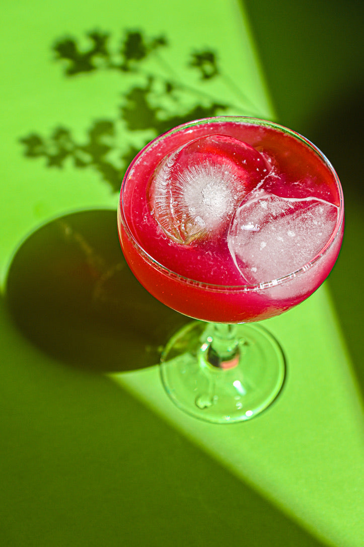 Cloves Infused Fresh Red Grapes Sharbat