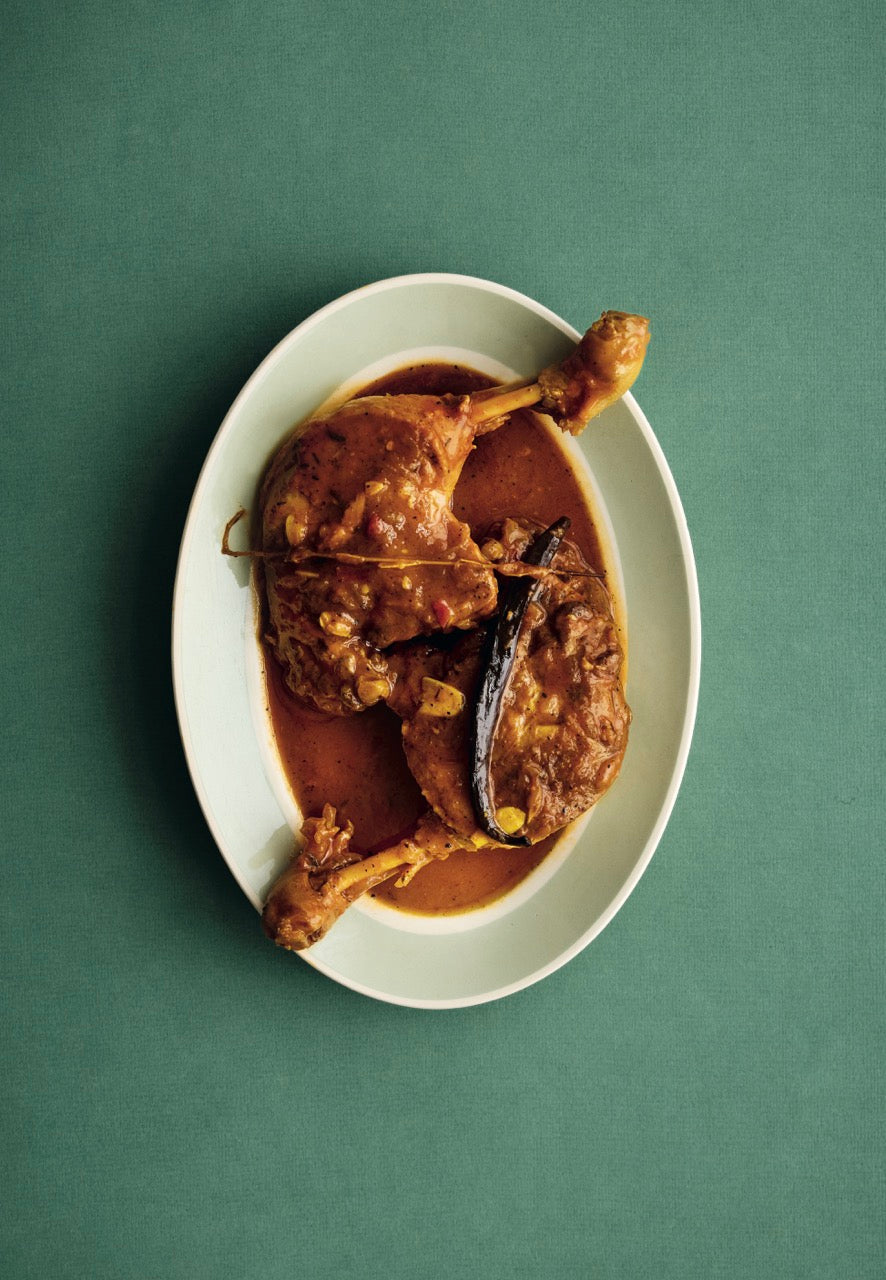 Priya Mani's Bourbon Vanilla-Braised Creole-Style Duck