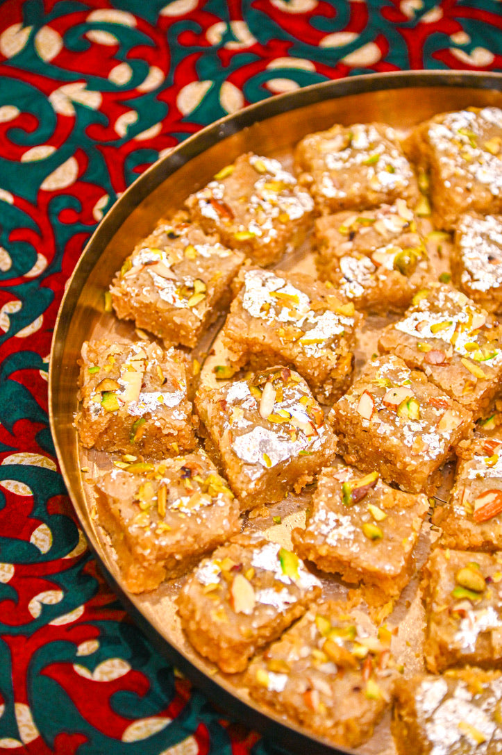 Mung Dal Barfi ft Chola Cardamom