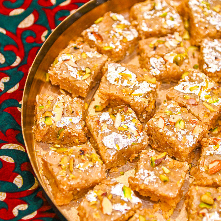 Mung Dal Barfi ft Chola Cardamom