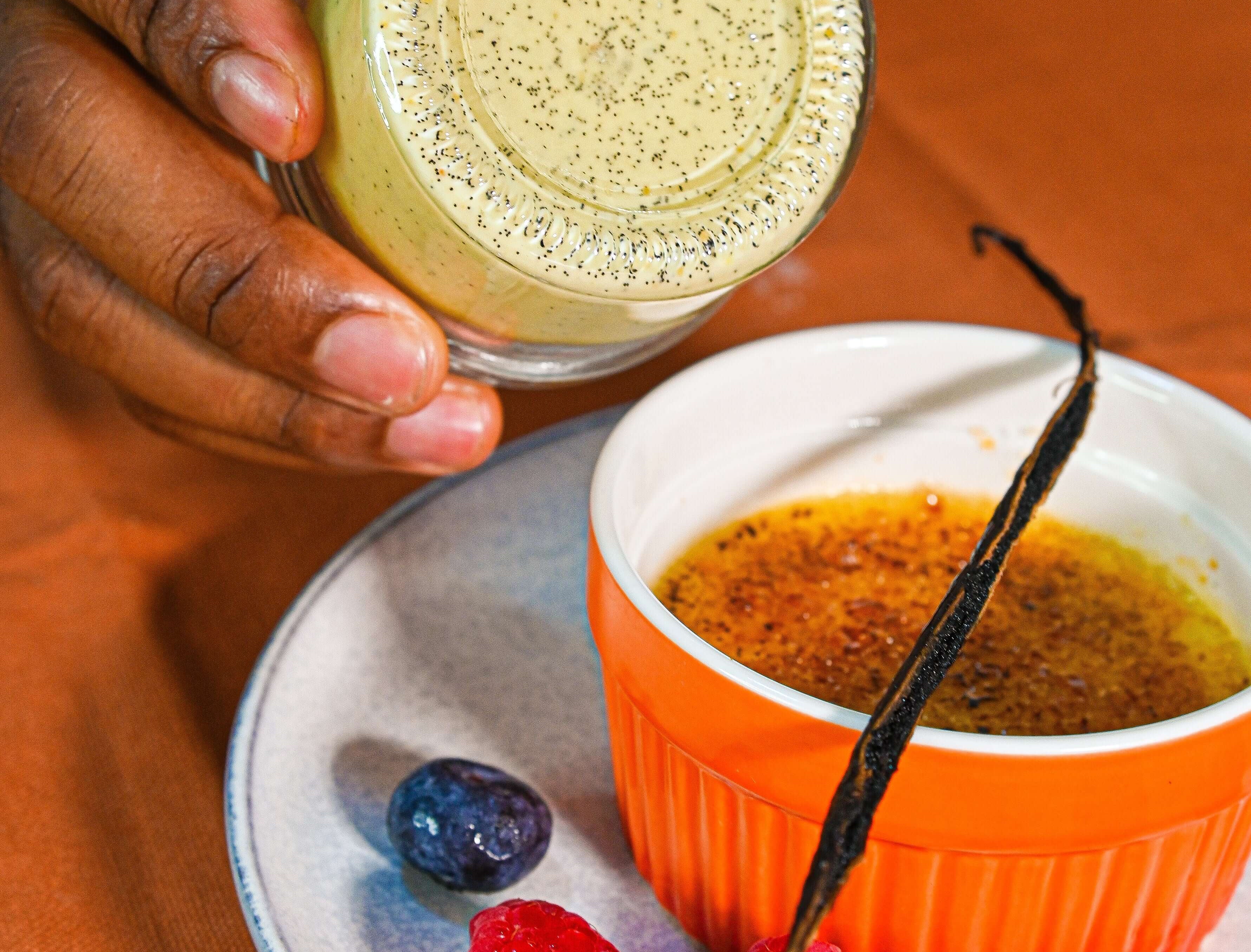 Crème Brûlée with Andapa Vanilla Beans