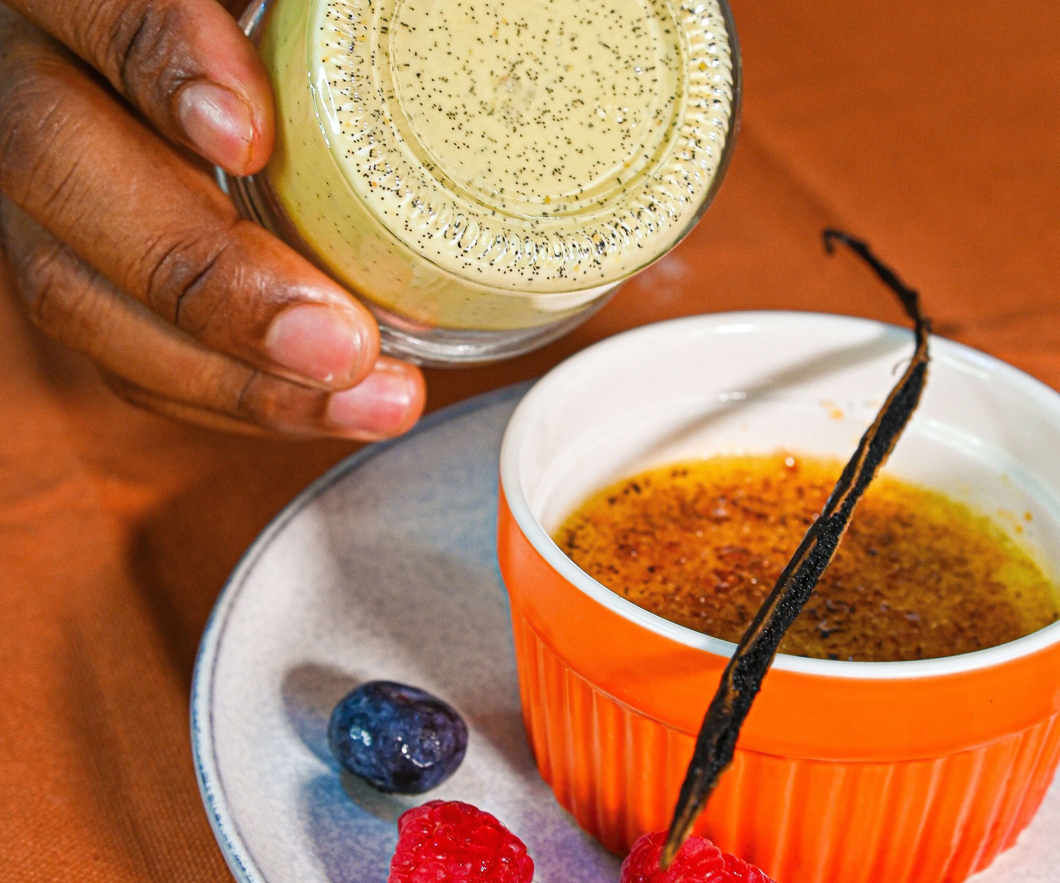 Crème Brûlée with Andapa Vanilla Beans