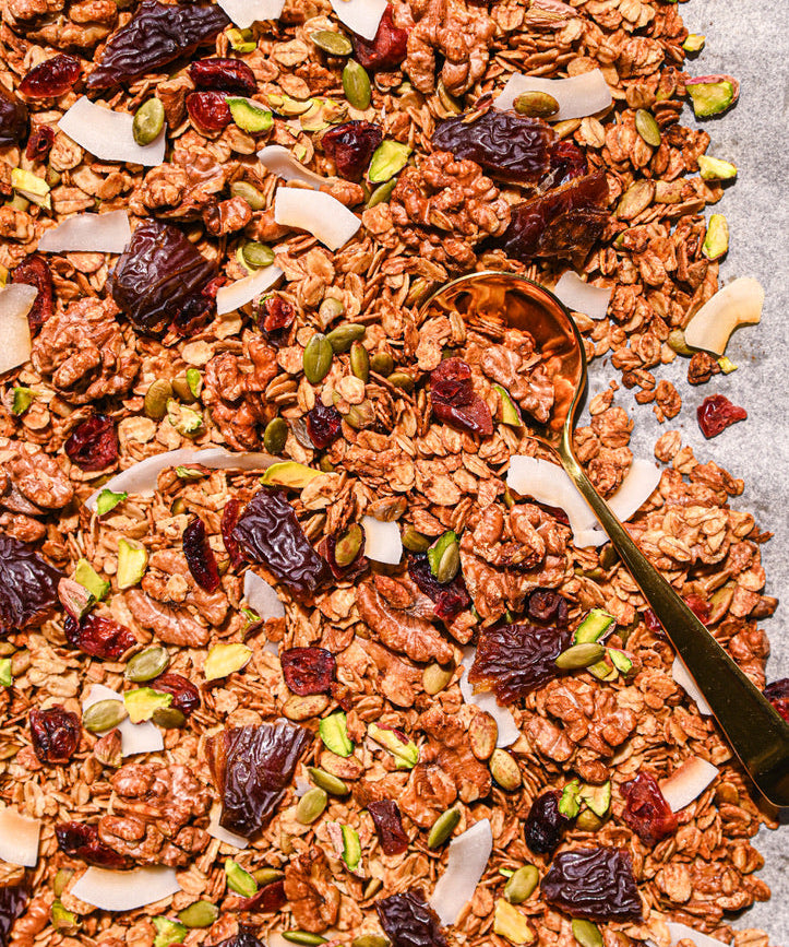 Home Baked Granola With True Cinnamon & Vanilla