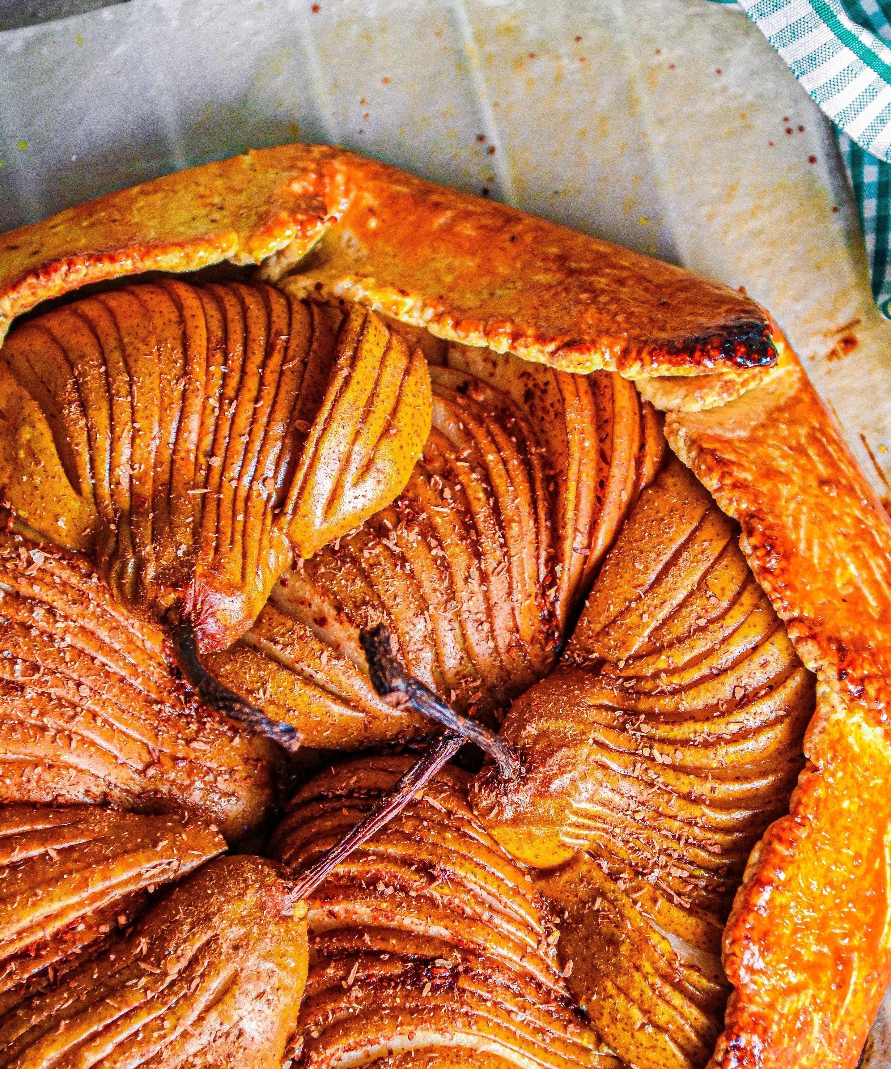 Kandy Cinnamon Pear Galette