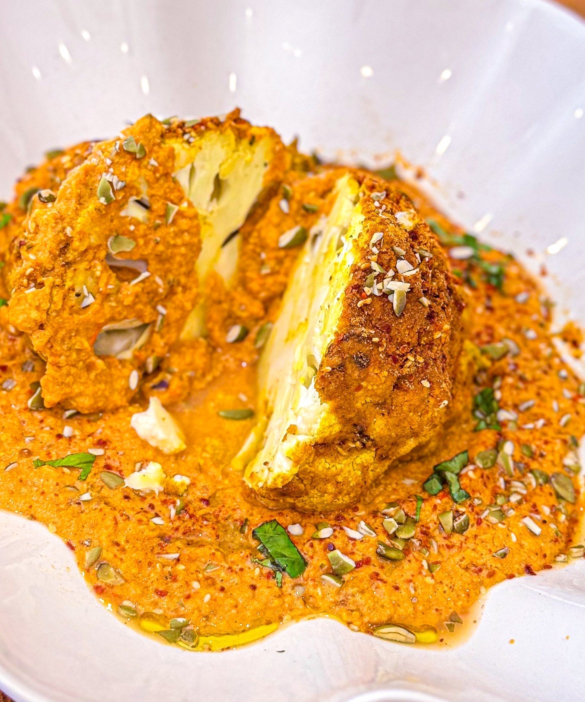 Lerato's Suya Roasted Cauliflower