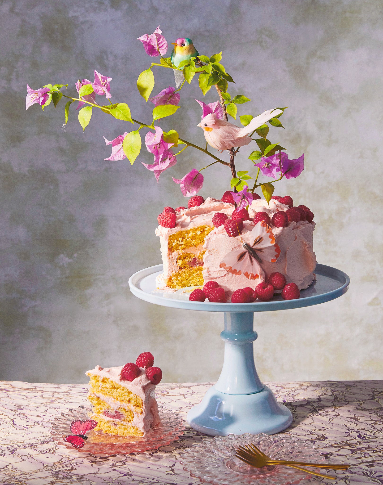 A pink cake for Sylvia by Eleanor Ford