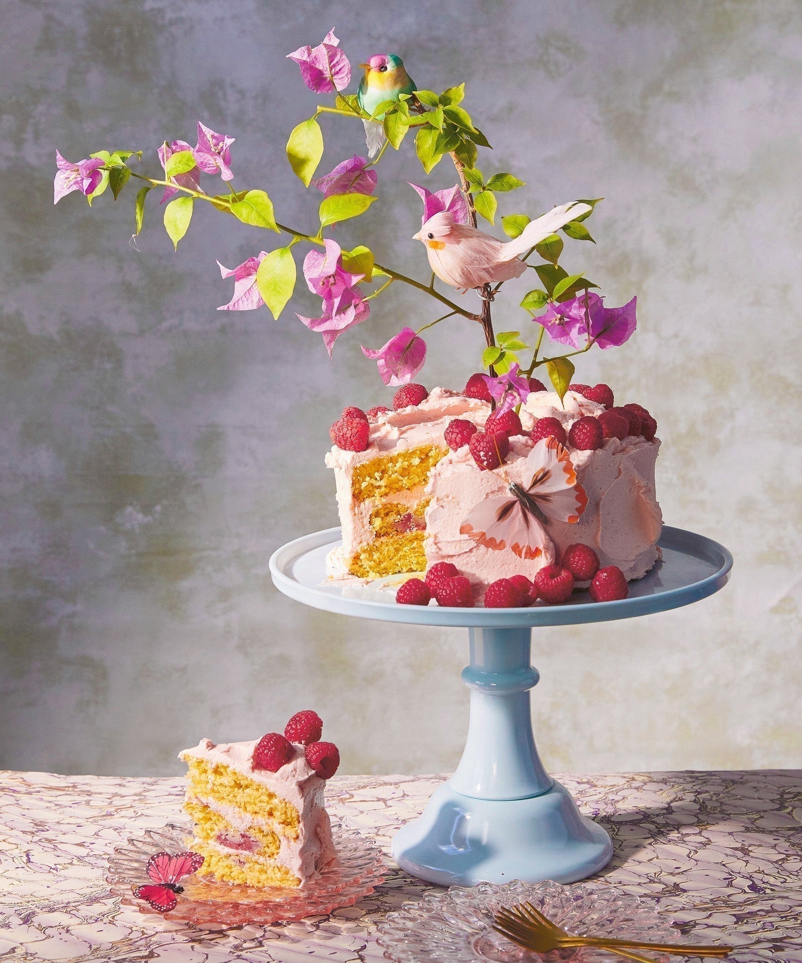 A pink cake for Sylvia by Eleanor Ford
