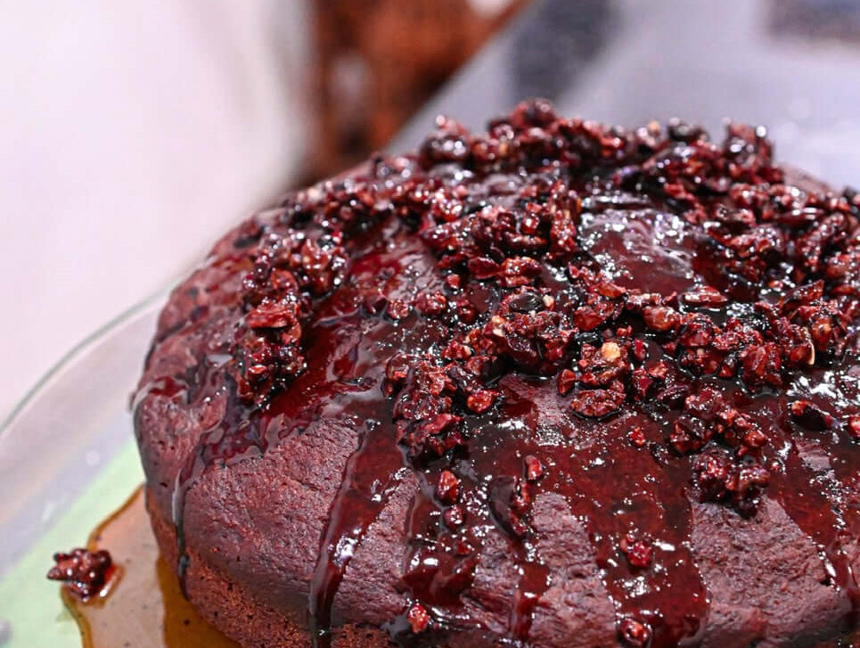 Date & Cranberry Cake With Warm Spices