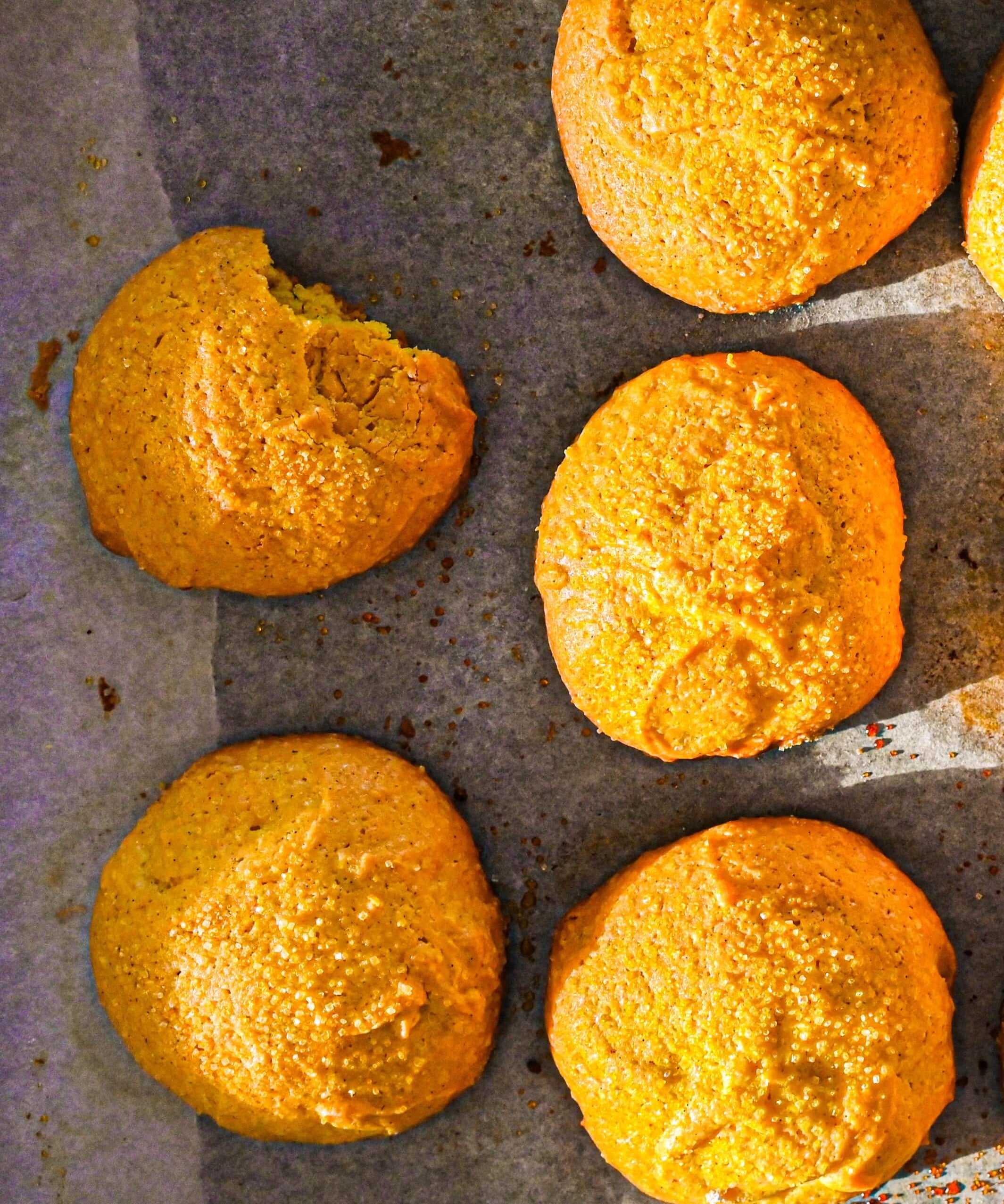 Lakadong Turmeric & Vanilla Cookies
